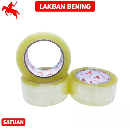 Lakban bening packing satuan